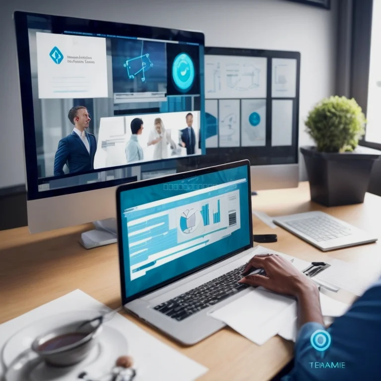 AI技術による業務自動化のイメージ